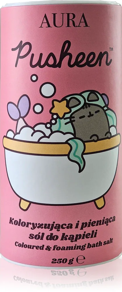 Соль для ванны Pusheen Aura расслабляющая, с приятным ароматом, 250 г
