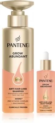 Набор против выпадения волос Pantene Grow Abundant шампунь и сыворотка, 1 шт