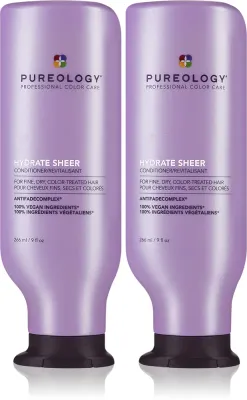 Кондиционер для волос Pureology Hydrate Sheer Conditioner Duopack увлажняющий, набор 2х266 мл