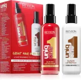 Набор для волос Revlon Professional UniqOne Hair Treatment Pack восстанавливающий уход 10 в 1 + классический уход, 1 шт — фото 1