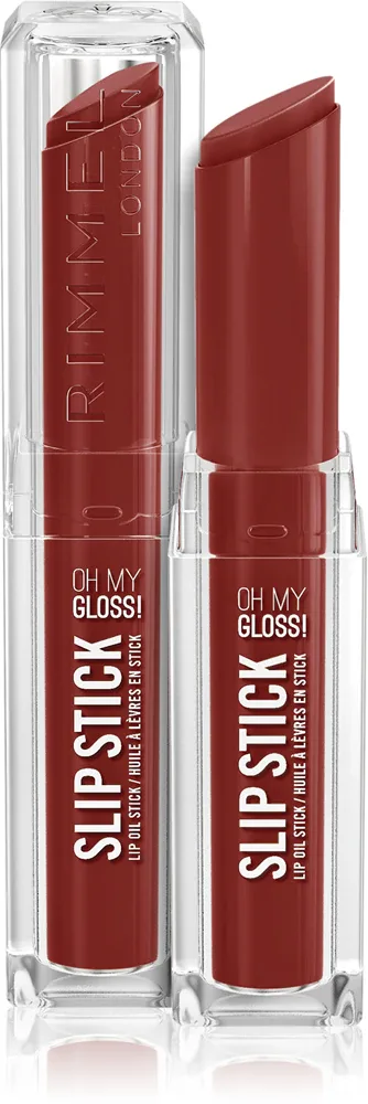 Помада Rimmel Stay Glossy блестящая, увлажняющая, 3,4 г, оттенок NAUGHTY ONE