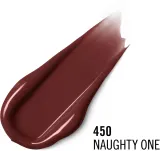 Помада Rimmel Stay Glossy блестящая, увлажняющая, 3,4 г, оттенок NAUGHTY ONE — фото 2