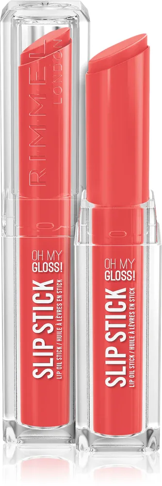 Помада Rimmel Stay Glossy блестящая, увлажняющая, 3,4 г, оттенок POPPY