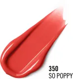 Помада Rimmel Stay Glossy блестящая, увлажняющая, 3,4 г, оттенок POPPY — фото 2