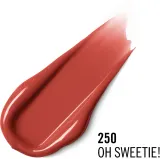 Помада Rimmel Stay Glossy блестящая, увлажняющая, 3,4 г, оттенок SWEETIE — фото 2