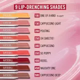 Помада Rimmel Stay Glossy блестящая, увлажняющая, 3,4 г, оттенок SWEETIE — фото 5