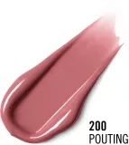 Помада Rimmel Stay Glossy блестящая, увлажняющая, 3,4 г, оттенок POUTING — фото 2