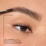 Гель для бровей Anastasia Beverly Hills Volumizing Tinted Brow Gel оттеночный, водостойкий, со щёточкой, 2,1 мл, оттенок Dark Brown — фото 4