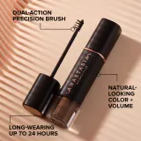 Гель для бровей Anastasia Beverly Hills Volumizing Tinted Brow Gel оттеночный, водостойкий, со щёточкой, 2,1 мл, оттенок Dark Brown — фото 7