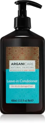 Кондиционер для волос Arganicare Argan Oil Shea Butter Leave-In Conditioner несмываемый, для всех типов волос, 400 мл