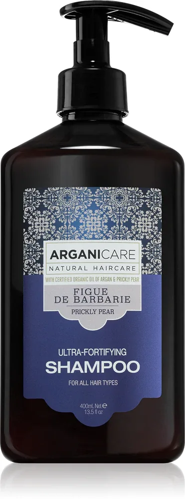 Шампунь для волос Arganicare Prickly Pear Ultra-Fortifying Shampoo укрепляющий, для всех типов волос, 400 мл