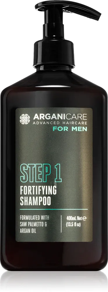 Шампунь для волос Arganicare For Men Fortifying Shampoo укрепляющий, для мужчин, 400 мл