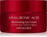 Крем для кожи вокруг глаз Arganicare Hyaluxir Illuminating Eye Cream с гиалуроновой кислотой и кофеином, для всех типов кожи, 30 мл — фото 1