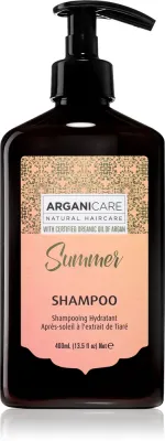 Шампунь для волос Arganicare Summer Shampoo для волос после солнца, для всех типов волос, 400 мл