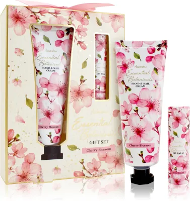 Набор для ухода Accentra Essential Botanicals Hand and Nails Cream крем для рук и бальзам для губ, 2 шт