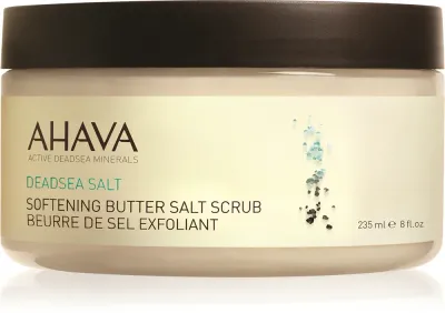 Масло-скраб для тела AHAVA Dead Sea Salt с солью Мёртвого моря, отшелушивающий, 220 г