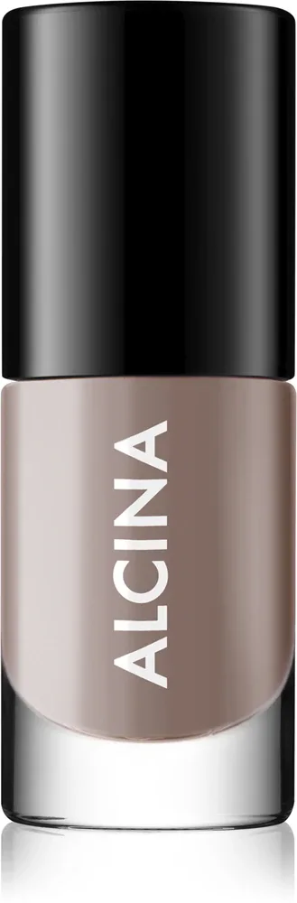 Лак для ногтей Alcina Nail Color стойкий, глянцевый, 5 мл, оттенок Elegance Nude