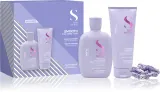 Набор для волос Alfaparf Milano Semi di Lino Smooth Duo Kit шампунь и кондиционер, разглаживающий, 2 предмета, 3 шт — фото 1