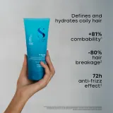 Бальзам для волос Alfaparf Milano Semi Di Lino Curls Perfecting Balm несмываемый, для кудрявых и волнистых волос, 200 мл — фото 3