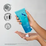 Бальзам для волос Alfaparf Milano Semi Di Lino Curls Perfecting Balm несмываемый, для кудрявых и волнистых волос, 200 мл — фото 4