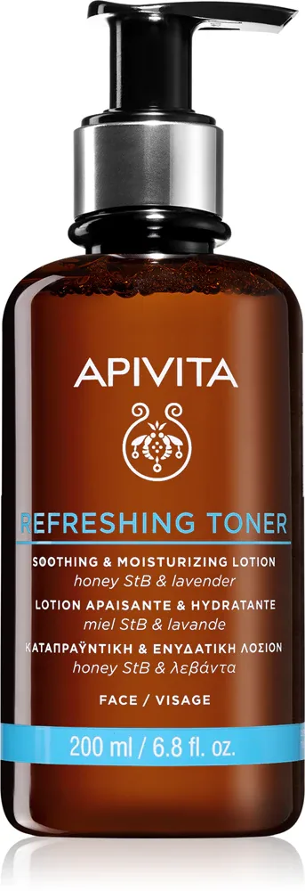 Тоник для лица Apivita Cleansing Refreshing Toner освежающий, для всех типов кожи, 200 мл