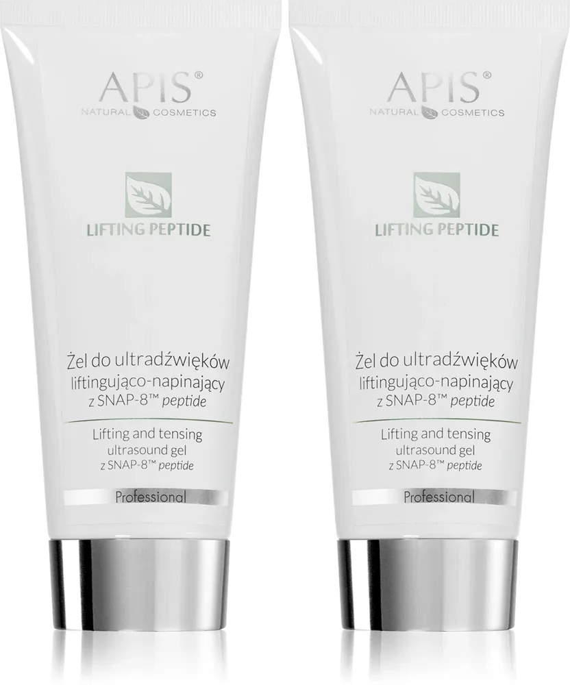 Набор для лица Apis Natural Cosmetics Lifting Peptide SNAP-8 гель для зрелой кожи, 2 упаковки по 200 мл