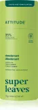 Дезодорант Attitude Super Leaves Natural Deodorant твёрдый, для любого типа кожи, 75 г — фото 1