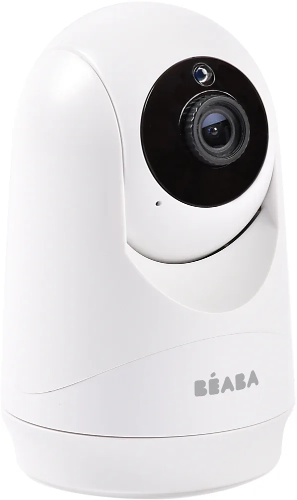 Видеоняня Beaba Video Baby Monitor Zen Plus White с камерой и двусторонней связью, белая, 1 шт
