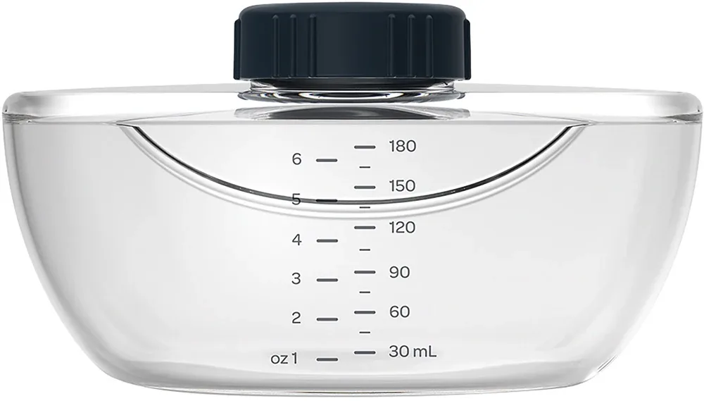 Контейнер для грудного молока Beaba Breast Milk Collection and Storage Bottle для холодильника и морозильной камеры, 180 мл Hands-Free Breast Pump