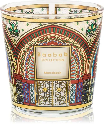 Свеча ароматическая Baobab Collection My First Baobab Marrakech восточная, дизайнерская упаковка, 190 г