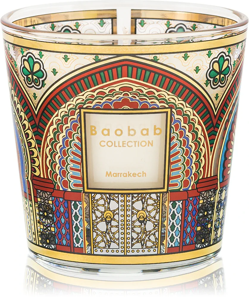 Свеча ароматическая Baobab Collection My First Baobab Marrakech восточная, дизайнерская упаковка, 190 г