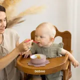 Миска детская Baboo Silicone Bowl силиконовая, противоскользящая, 1 шт — фото 5