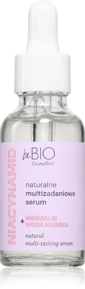 Сыворотка для лица beBIO Natural Multi-tasking Serum с ниацинамидом, для всех типов кожи, 30 мл