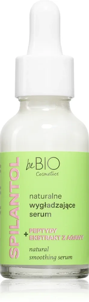 Сыворотка для лица beBIO Natural Smoothing Serum разглаживающая, с пептидами, 30 мл