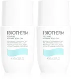 Набор антиперспирантов Biotherm Deo Pure Invisible Duo роликовых, для всех типов кожи, 2 х 75 мл — фото 1