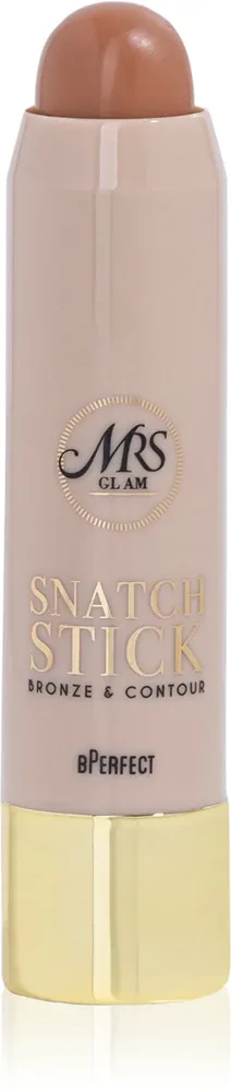 Бронзер-стик для лица BPerfect Snatched Stick Bronze Contour для контуринга, 44 г, оттенок 03 Medium Tan