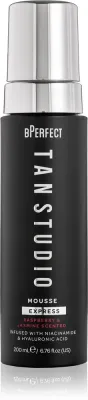 Мусс-автозагар BPerfect Tan Studio Mousse Express для естественного загара, 200 мл z zapachem Raspberry & Jasmine