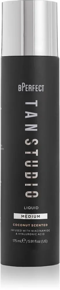 Автозагар для тела BPerfect Tan Studio Tanning Liquid с гиалуроновой кислотой, 175 мл Medium - Coconut