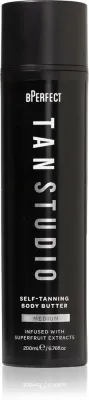 Баттер-автозагар для тела BPerfect Tan Studio Tanning Butter с маслом ши, 200 мл