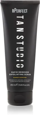 Гель-скраб для тела BPerfect Tan Studio Rapid Remover Exfoliating Scrub отшелушивающий, с глицерином, 250 мл