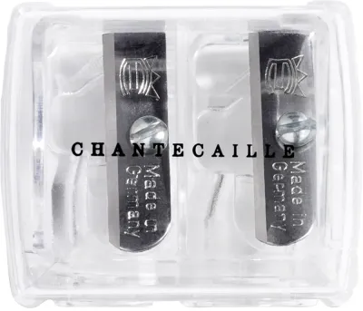 Точилка для карандашей Chantecaille Eye Liner Pencil Sharpener косметическая, с двумя отверстиями, 1 шт