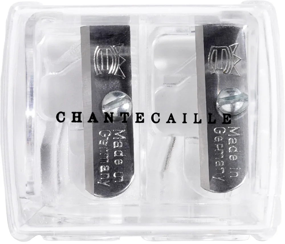 Точилка для карандашей Chantecaille Eye Liner Pencil Sharpener косметическая, с двумя отверстиями, 1 шт
