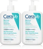 Набор для ухода за кожей лица CeraVe Blemish Control Cleanser гель очищающий, для проблемной кожи, 2 шт. по 473 мл — фото 1