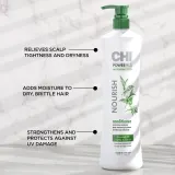 Кондиционер для волос CHI Power Plus Nourish Conditioner питательный, с экстрактом крапивы, 946 мл — фото 2