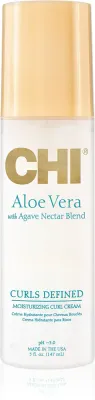 Крем для волос CHI Aloe Vera Moisturizing Curl Cream увлажняющий, для кудрей и волн, 147 мл