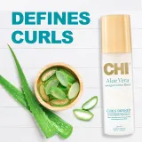 Крем для волос CHI Aloe Vera Moisturizing Curl Cream увлажняющий, для кудрей и волн, 147 мл — фото 4