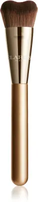 Кисть для тонального средства Clarins Double Serum Foundation Brush с синтетическим ворсом, берёзовая рукоятка, 1 шт