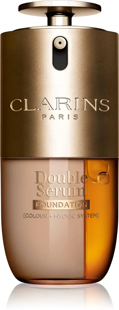 Тональное средство для лица Clarins Double Serum Foundation с регулируемым покрытием, сатиновый финиш, 30 мл, оттенок L5N
