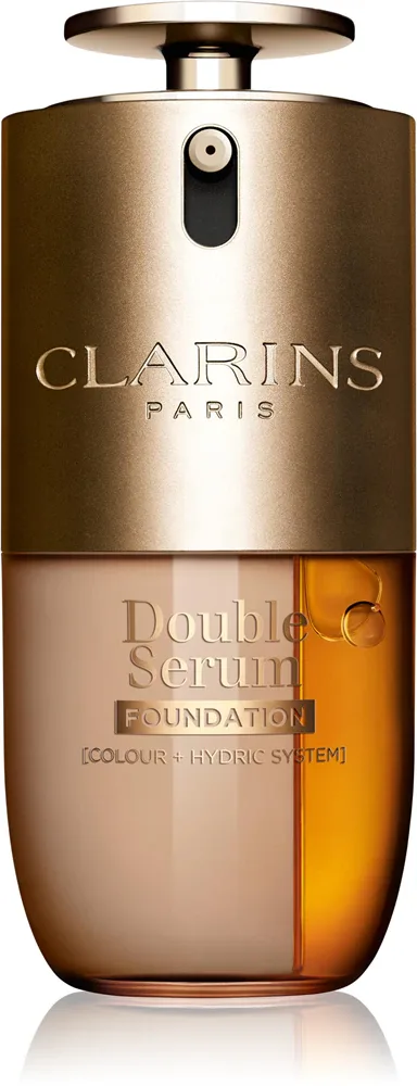 Тональное средство для лица Clarins Double Serum Foundation с регулируемым покрытием, сатиновый финиш, 30 мл, оттенок L4N