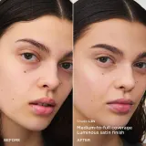 Тональное средство для лица Clarins Double Serum Foundation с регулируемым покрытием, сатиновый финиш, 30 мл, оттенок L3N — фото 3